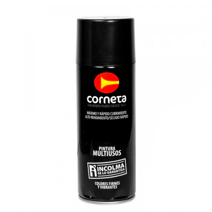 Pintura Spray Corne Negro Brilante