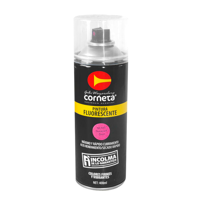 Pintura Spray Corn Rosa Fluor