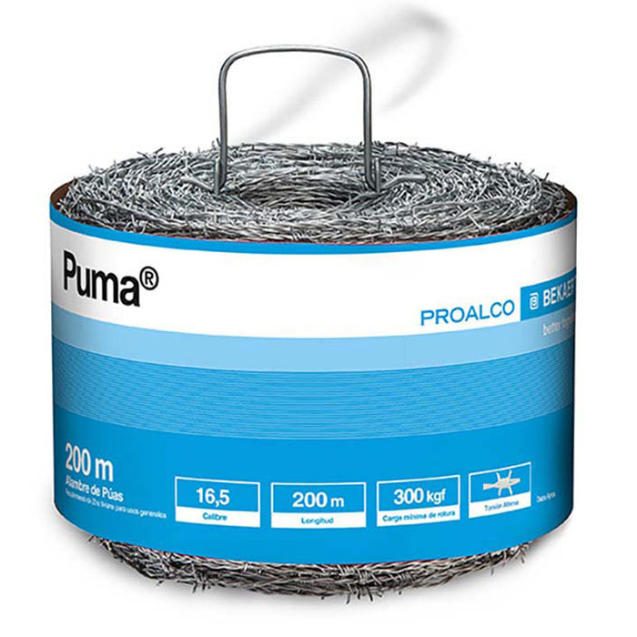 Alambre De Puas Puma 16.5 X 200 Mts. - Ferragro