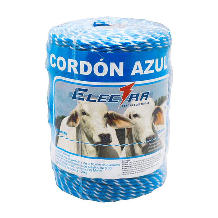 Cordon Electra Azul X 200 Mts.