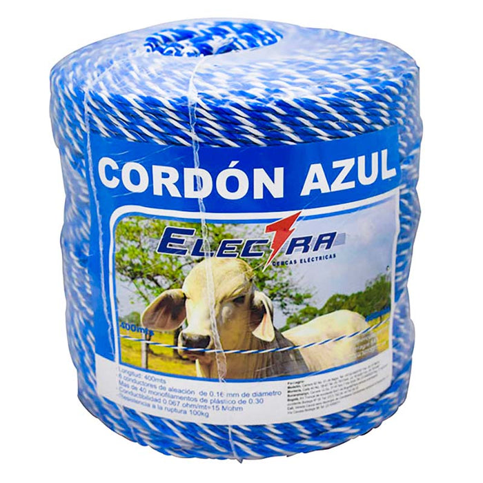 Cordon Electra Azul X 400 Mts.