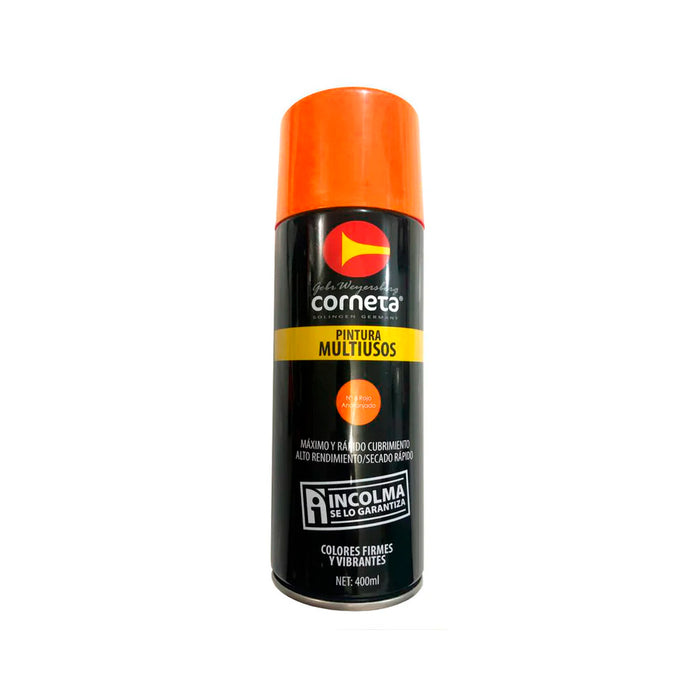 Pintura Spray Corneta  Naranja 228